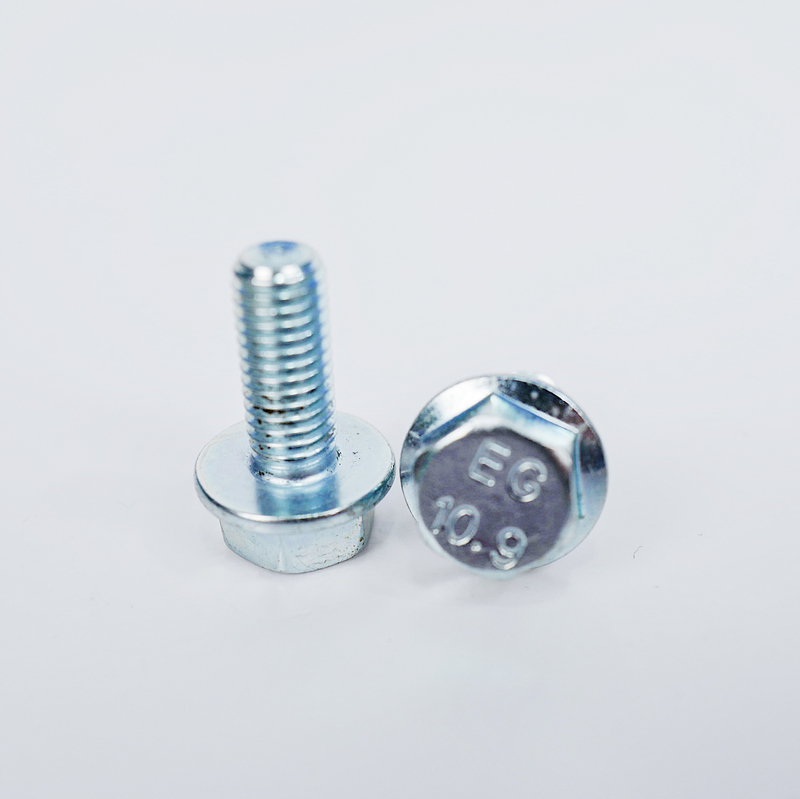 Chrome M6 Flange Standard Bolt