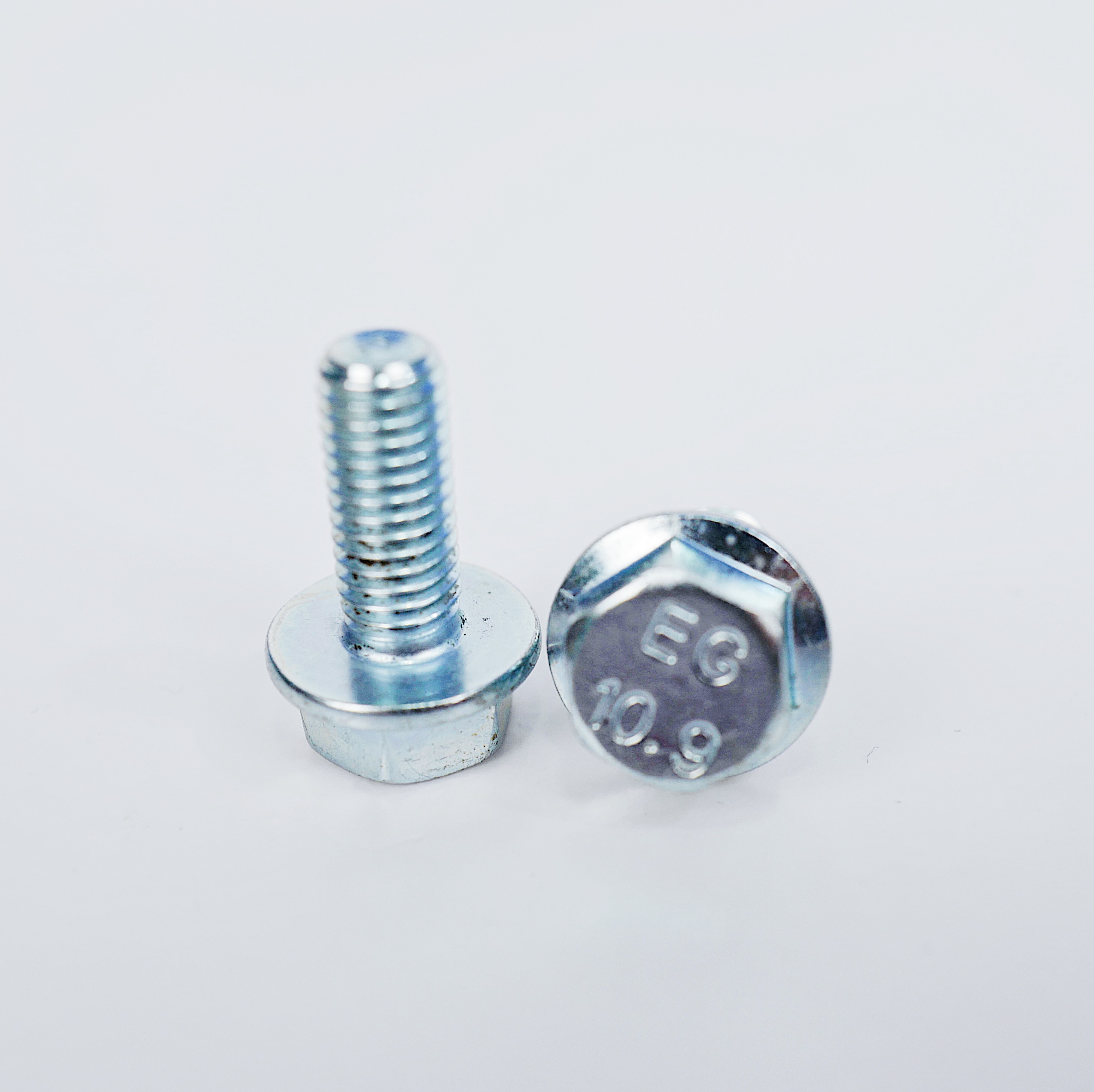 Chrome M6 Flange Standard Bolt